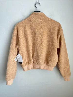 Beyond YogaBrave The Elements Sherpa Bomber jacket NEW XS thumbnail 4