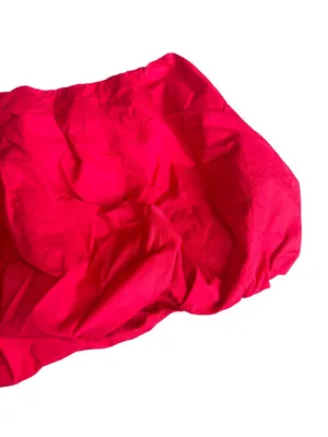 SNDYS Revolve Freja Bubble Skirt Bright Red Mini Length Size XS Women's NWT thumbnail 11