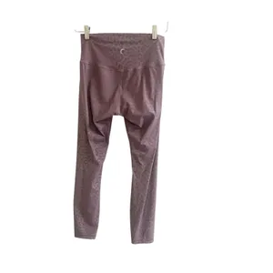 Zyia Leggings Womens Mauve Pink Leopard Print High Rise Gym Training Activewear thumbnail 2