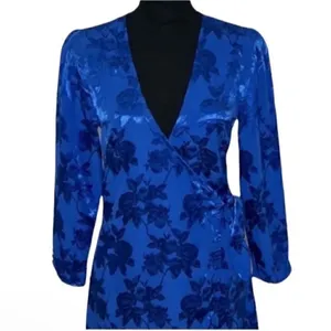 Majorelle Mini Cobalt Blue Dress(Size Small) thumbnail 9