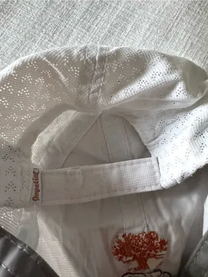 Kiawah Island White Mesh Golf Hat thumbnail 9