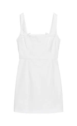 ZARA Mini Dress White thumbnail 2