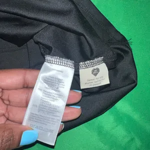 Madewell Flex Fitness Black Mini Halter Active Dress size XXS Shorts Underneath thumbnail 11