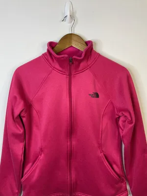 The North Face Pink Zip-Up Jacket Size Medium  thumbnail 2