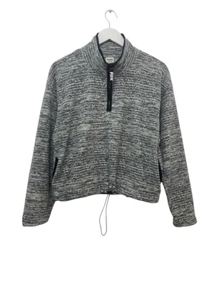 Victoria's Secret PINK Space-Dye Cozy Quarter-Zip Pullover L thumbnail 2