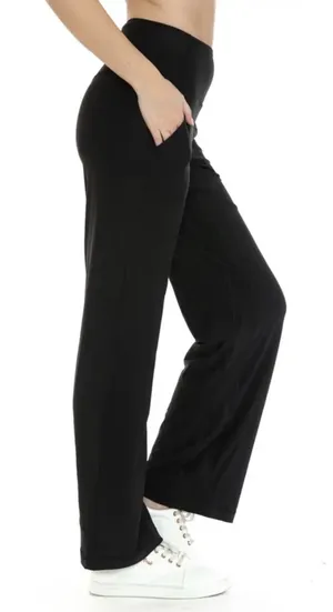 HALARA Black flare leggings thumbnail 1