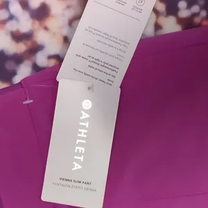 Athleta purple vienna slim pull on pants size 6 thumbnail 4