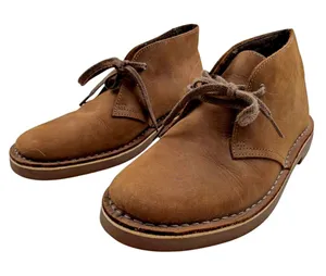 Classic Clarks Desert Brown Ankle Boots 26116744 Women's 7.5 Comfy thumbnail 1