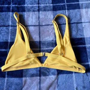 Yellow Triangle Bikini Top - Women Swim Bikini thumbnail 3