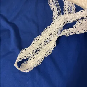 Blue Lace Trim Cami Top Size M thumbnail 2