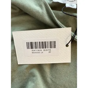 Weekend NWT Jersey Sleeveless Square Neck Midi Dress Sage Green Women's Medium thumbnail 4
