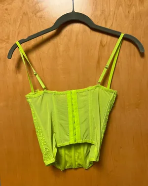 Urban Outfitters Lime Green Small Out from Under Modern Love Corset thumbnail 3
