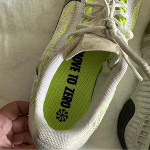 Nike Women's SuperRep Go 3 Flyknit Sneakers Neon Yellow White Size 7 thumbnail 8