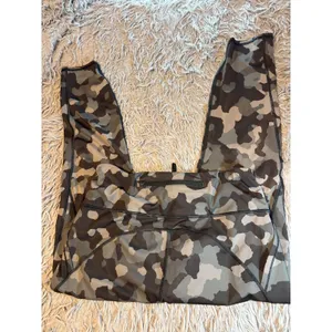Athleta Lightning 7/8 Tight Camo Leggings Grey Olive Green Size L 487508 thumbnail 2