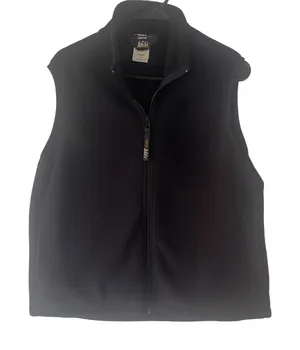 REI Women's Size Large Black‎ Fleece Outdoor Vest thumbnail 1