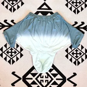 Young Fabulous & Broke Raissa Tie Dye Ombre Cropped Hoodie M/L thumbnail 11