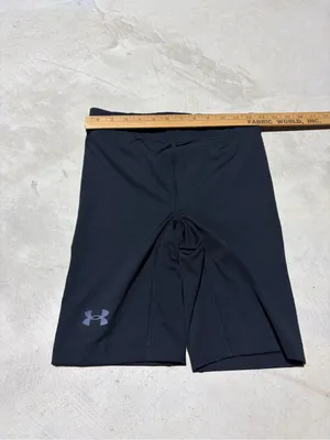 Under Armour Black Compression Shorts medium thumbnail 3