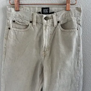 Urban Outfitters BDG Slim Straight Neutral Denim Jeans 26 thumbnail 4