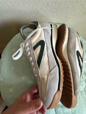 Tretorn White, gray and green Sneakers Womens 9.5 thumbnail 6