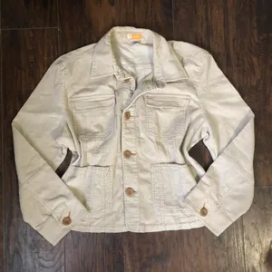 90s Vintage Beige Corduroy Barn Chore Coat Equestrian Jacket Retro 4 Cargo Pockets Sz 3X thumbnail 1