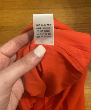 Le lis Orange Ruffle Mini Skirt thumbnail 6