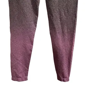 Aerie Women's Ombre Ankle Leggings Size‎ L Gray to Purple Gradient thumbnail 5