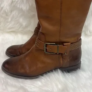 Jessica Simpson Riding Boots Brown‎ Winter Haze Women's Size 8.5 B41 thumbnail 3