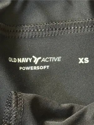 Old Navy Black Athletic‎ Pull‑Tie Shorts thumbnail 4