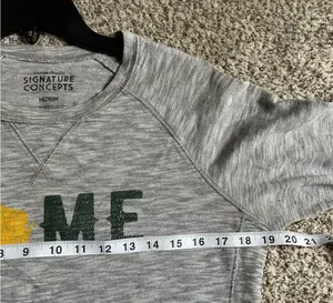 Signature Concepts Home Wisconsin Green Bag Packers Long Sleeve Shirt Medium thumbnail 5