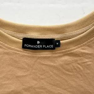 Tuckernuck Pomander Place Tan Vesty Long Sleeve Crewneck Medium Puff Shoulder thumbnail 4
