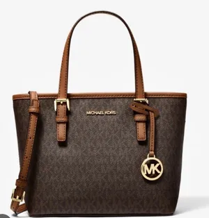Michael Kors Jet Set Travel Extra-Small (XS) Carryall Tote With Matching Wallet thumbnail 1