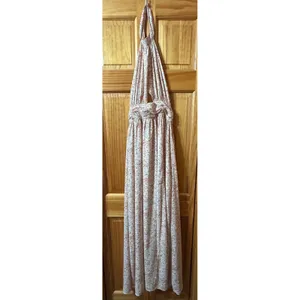 Pink‎ Lily Women's Small Floral Halter Neck Maxi Dress Backless Summer Boho thumbnail 6