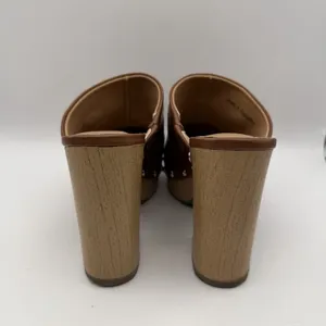 Dolce Vita DV‎ Women's Sz 7 Chrissy Studded Block-Heel 4.5 Inch Clogs Shoes thumbnail 4