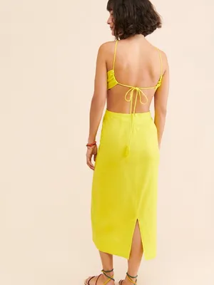 Farm Rio Monstera Midi Dress thumbnail 4