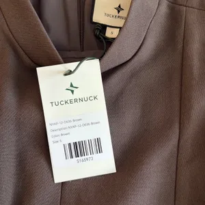 Tuckernuck Brown Green Demitasse Griffiths Dress NWT Size Small Lined‎ thumbnail 8