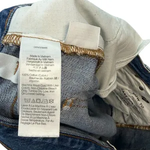 Madewell Low Slung Straight Jeans Palmina Medium Wash Button Fly Size 30‎ thumbnail 14