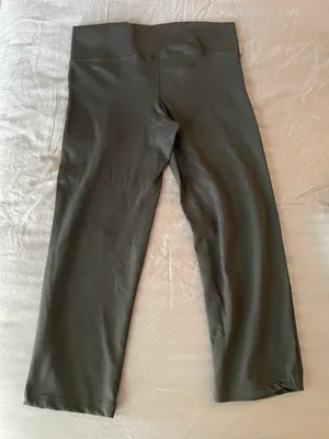 Black Cropped Leggings  thumbnail 2