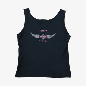 HARLEY DAVIDSON 2007 Rhinestone Logo Sleeveless Top thumbnail 5