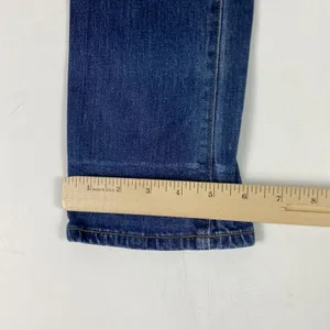 Citizens Of Humanity Mandy Jeans Womens 26 Blue High Rise Slim Straight Made USA thumbnail 6
