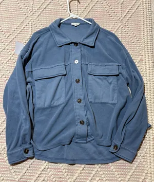 Blue shacket Size M thumbnail 1