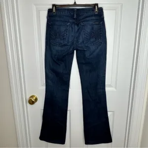 7 For All Man‎ Kind A Pocket Boot Cut Jeans Size 27 thumbnail 2