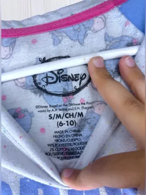 DISNEY Winnie The Pooh Eeyore "Today Is Cancelled" Raglan Nightgown thumbnail 7