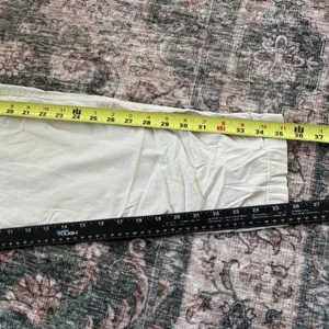 Sonoma Pants M Cream Elastic Waist Cotton Casual Minimalist thumbnail 8