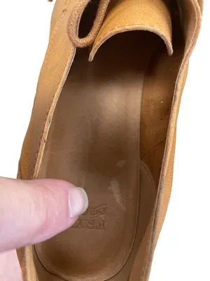 Frye & Co Womens Brown Leather Lace-Up Oxford Flat Shoes Size 10M SKU 8400 thumbnail 10