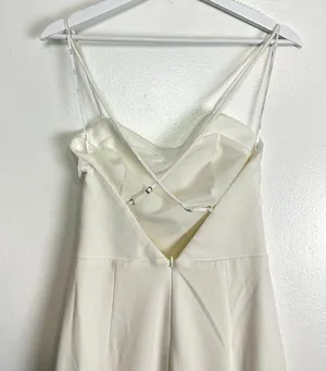 ELLIATT Collins Mermaid Gown in Ivory Size Small thumbnail 8