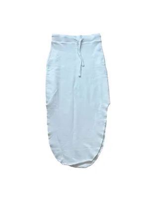 Frank & Eileen White Midi Skirt Coastal Casual Minimalist Lounge Size XS thumbnail 2
