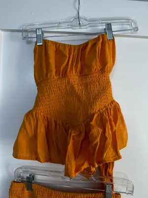 Free people orange co-ord set thumbnail 2