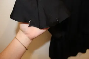 Vintage BCBG Black Silk Blouse thumbnail 4