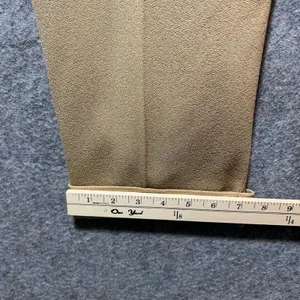 Express Vintage‎ 90s 3 Piece Suit Set 9/10 Camel Tan Wool Blend Blazer Pant Skirt Lined thumbnail 10