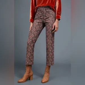NEW‎ Anthropologie The Essential Slim Straight Trousers Size 2 thumbnail 3